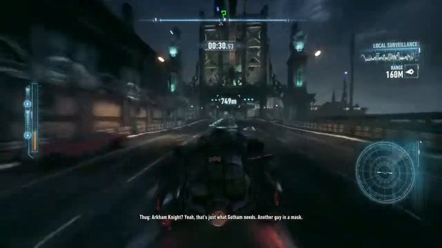 BATMAN ARKHAM KNIGHT Batmobile Race Miagani to Bleake смотреть онлайн