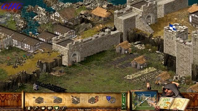 Let`s play Stronghold 19-миссия (Волчья яма) смотреть онлайн