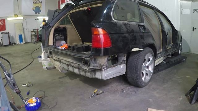 Восстанавливаем BMW E39 TOURING переварка кузова !