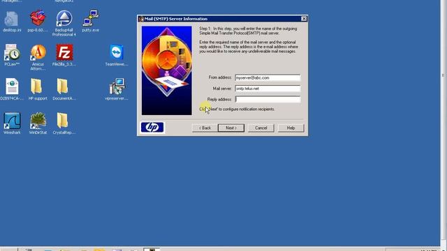 How to configure email notice in HP Windows Servers смотреть онлайн