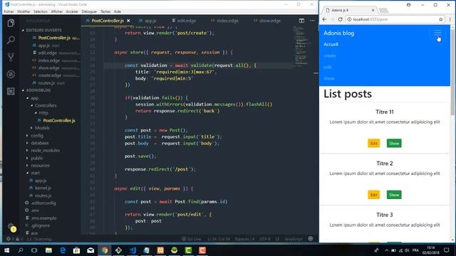ADONIS JS 4 | FORM VALIDATOR | #09 смотреть онлайн