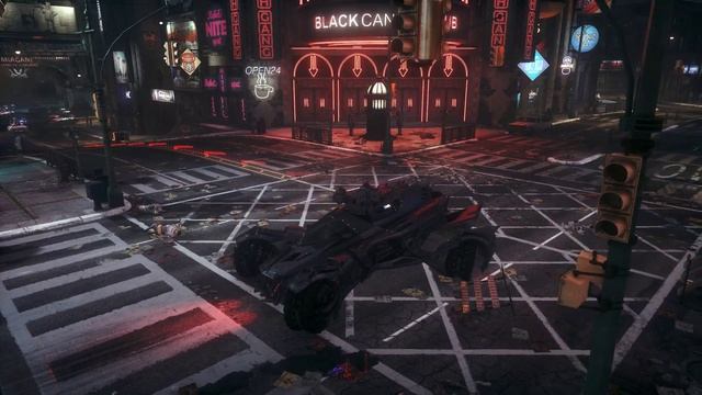 Batman Arkham Knight - Gameplay with No Rain and No HUD! смотреть онлайн