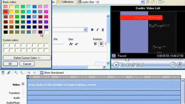 How To Make Video Credits in Windows Movie Maker(XP Version) смотреть онлайн