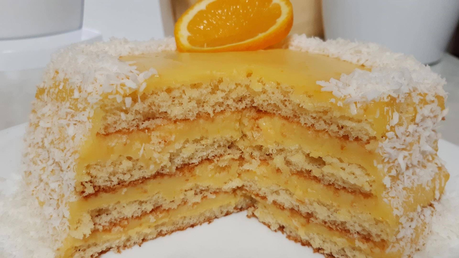 Торт ЗОЛОТАЯ ОСЕНЬ! Сочный БЕЗ ПРОПИТКИ Торт! ОБАЛДЕННО ВКУСНЫЙ и ПРОСТОЙ Торт НА ПРАЗДНИК и КАЖДЫЙ смотреть онлайн