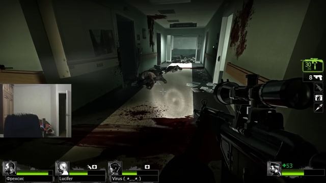 Left 4 Dead 2 - По фану в коопе c Сашенькой и Никой :3 смотреть онлайн