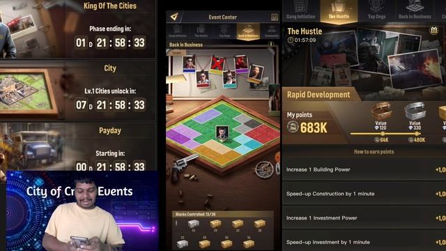 City of Crime (CoC) Gang Wars - Events смотреть онлайн