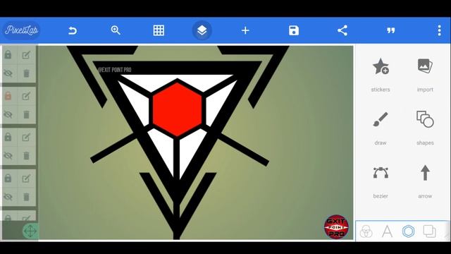How To Make Logo Design On Android || Simple Logo Design || Exit Point Pro смотреть онлайн