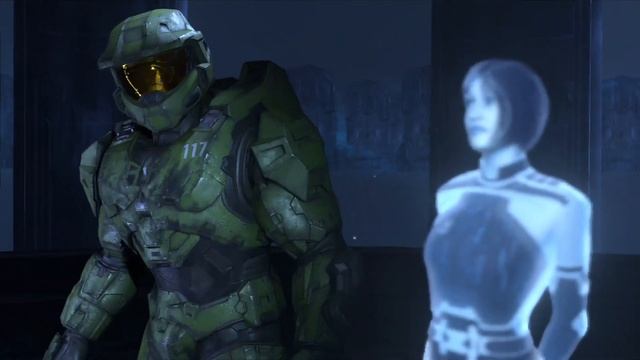 HALO INFINITE - Master Chief Meets The Weapon Cutscene смотреть онлайн