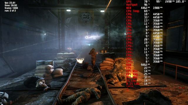 Metro 2033 Redux 4k,2160p benchmark r7 5800X3D,RX 6700 XT PhysX смотреть онлайн
