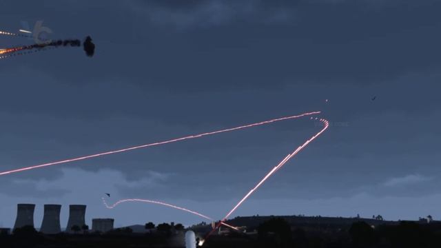 Russian Armed Drone and Fighter Jets Destroyed by Ukrainian C-RAM - Arma 3 смотреть онлайн