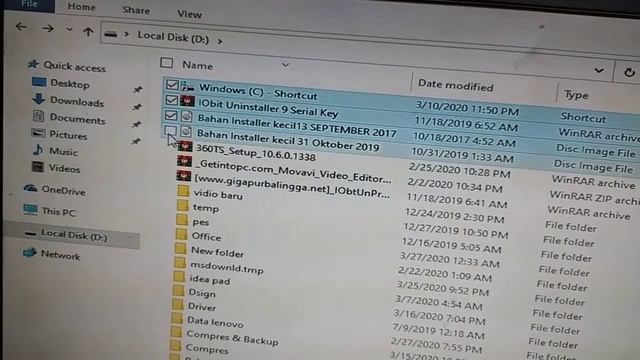 Fitur tandai (chek boxes) windows 10🤔!! Males 2 tangan смотреть онлайн
