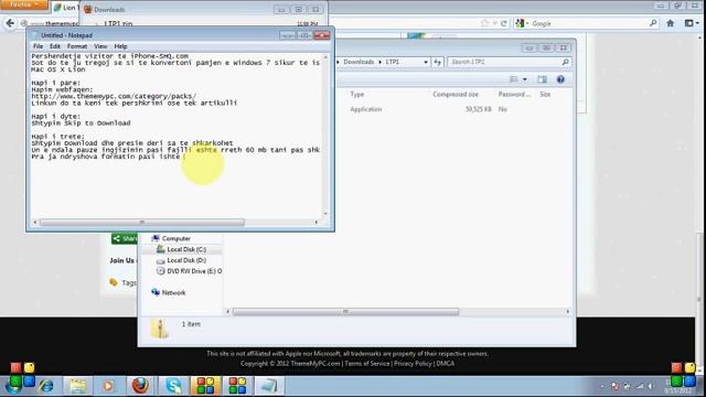 Transformoni pamjen e Windows 7 ne Mac OS X Lion смотреть онлайн