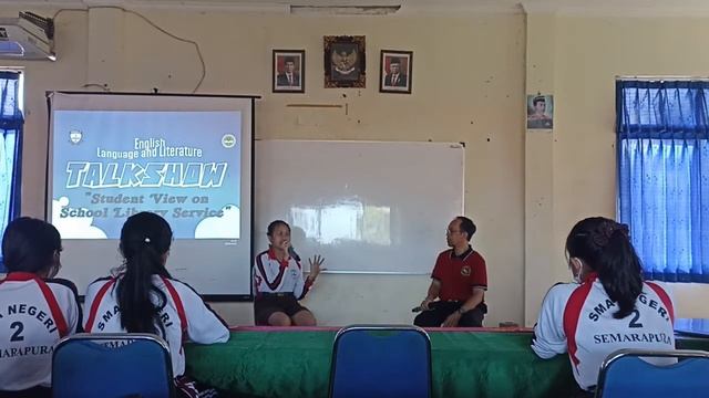 A Talk Show to celebrate The Library Visit Day 14-9-2022. #talkshow #perpustakaansekolah #english смотреть онлайн