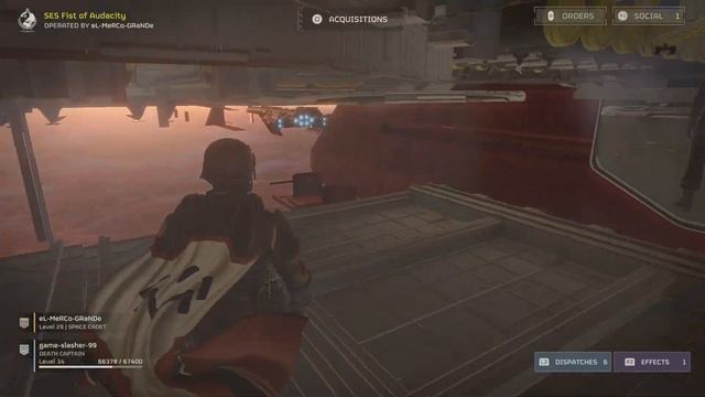 HELLDIVERS 2 Falling through the ship смотреть онлайн