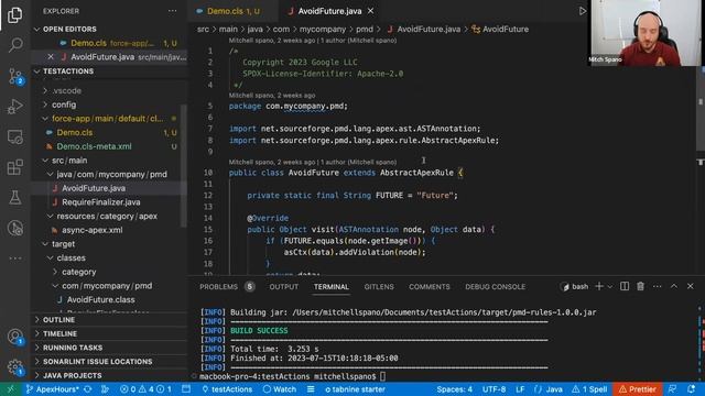 Custom Apex PMD Rules смотреть онлайн