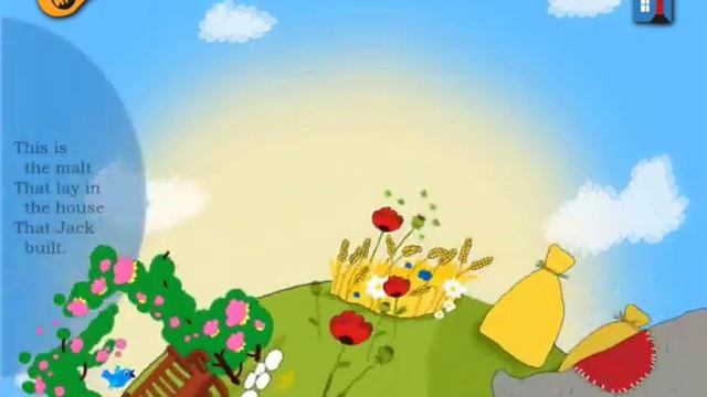 The House that Jack built - Interactive Children's Book смотреть онлайн