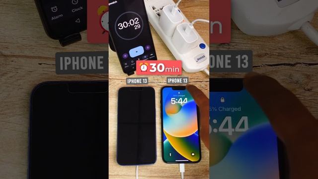 MagSafe VS Lightning iPhone Charging Test #magsafe #lighting #wirelesscharger #chargingtest #iphone смотреть онлайн