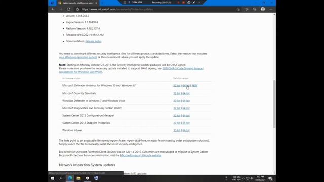 How to download Windows Defender Definitions manually and install them offline смотреть онлайн