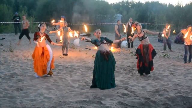 Тайбола-2104. Файер-шоу. Трайбл. смотреть онлайн