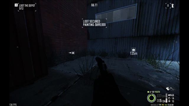 [Payday 2] Shadow Raid - One Down (Solo Stealth) смотреть онлайн