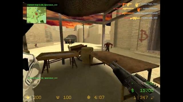 Counter-Strike: Source - Left 4 Dead ZombieHell Gameplay [HD] смотреть онлайн