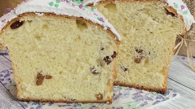 ПАСХАЛЬНЫЙ КУЛИЧ! Простой и Проверенный Рецепт. ИДЕАЛЬНАЯ ГЛАЗУРЬ ДЛЯ КУЛИЧЕЙ!! смотреть онлайн