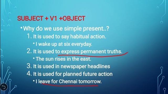 Lesson 2: Simple Present Tense Part-1 in Malayalam. смотреть онлайн