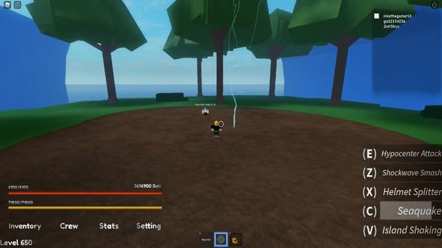 Quake Fruit Showcase Nok Piece Roblox смотреть онлайн