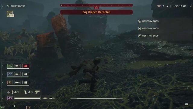 Shrieker encounter #2 HELLDIVERS 2 смотреть онлайн