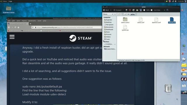 Linux in shorter than 2 mins. RapsPi4b Ubuntu Mate 20.10 stuttering sound prob resolved. смотреть онлайн