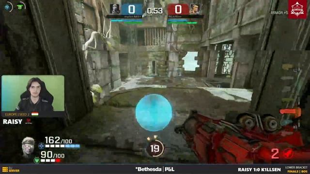 RAISY vs k1llsen - Quake Pro League - Stage 1 Finals - Day 3 смотреть онлайн