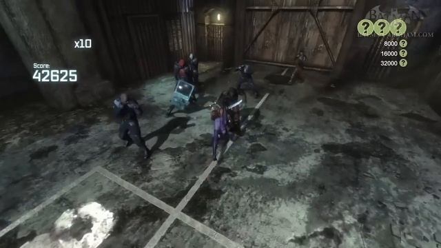 Batman: Arkham City - Prison Riot [as Catwoman] - Combat Challenge смотреть онлайн