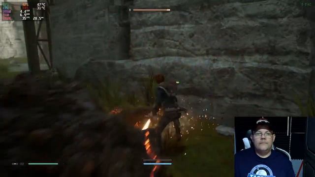 Star Wars Jedi: Fallen Order On Lutris G-sync Linux Gaming смотреть онлайн