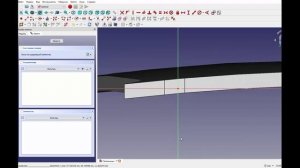 FreeCad Обрезка криволинейной+защёлка