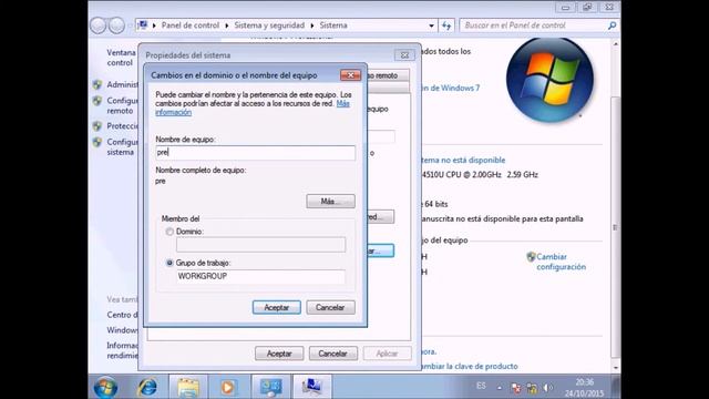 Unir cliente Windows 7 a Dominio Windows Server 2003 смотреть онлайн