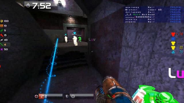 Quake Live: NBA Legend SHAQ Enters Quake Server смотреть онлайн