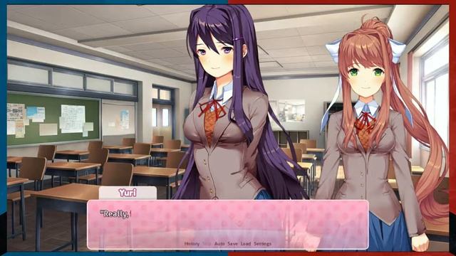 Doki Doki Literature Club! Walkthrough | WE JOINED THE CLUB... AGAIN | Carbon Knights смотреть онлайн