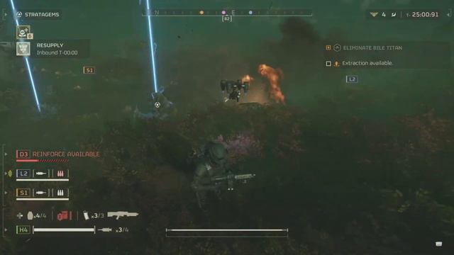 HELLDIVERS 2_Caught them by Supplies! Achievement 😍😂 смотреть онлайн