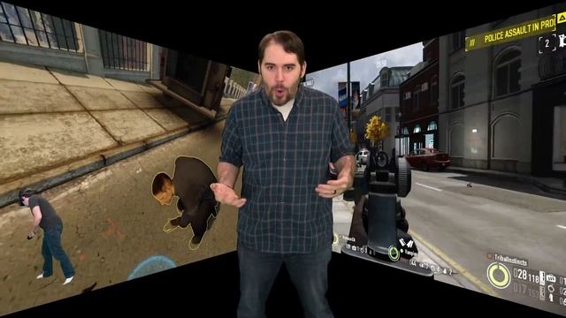 VR or Flatscreen? - PayDay2 on the HTC Vive смотреть онлайн