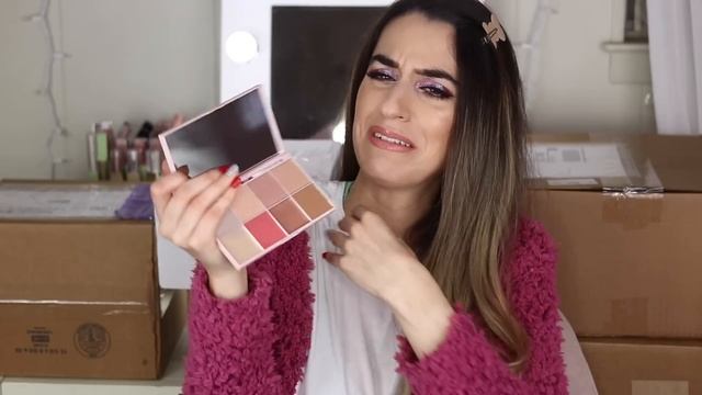 MY BIGGEST PR UNBOXING EVER!! FREE MAKEUP BEAUTY GURUS GET 2019 смотреть онлайн