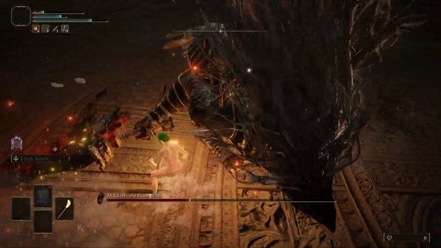 Maliketh, the Black Blade RL1 NG+7 Torch only (No Blasphemous Claw) смотреть онлайн
