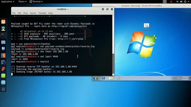 How to change windows login password with metasploit using kali linux. смотреть онлайн