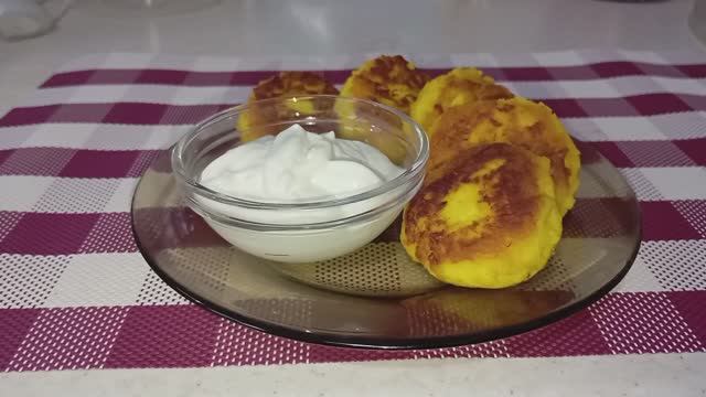 Тыквенные ОЛАДУШКИ ( или драники). Вкусный завтрак! смотреть онлайн