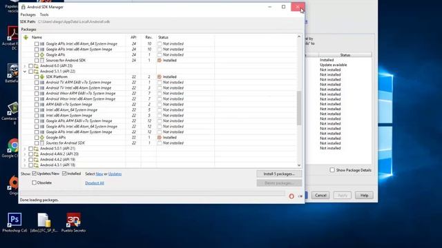Curso de Android de 0 a experto con Android Studio: Manager SDK e Instalación API Necesarias смотреть онлайн