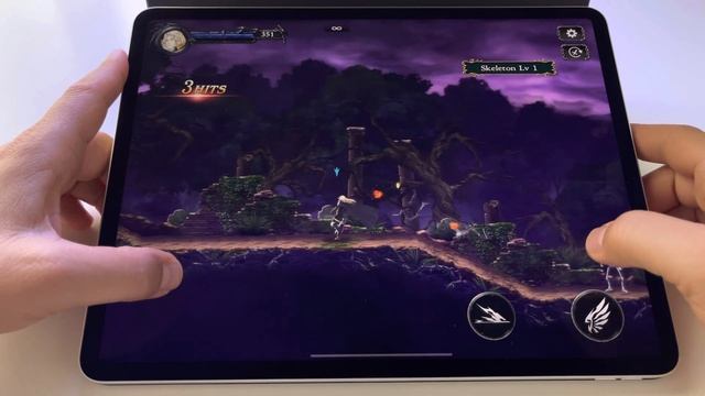 Castlevania Grimoire of Souls | Apple Arcade | iPad Pro 4th gen 12.9-inch - handheld gameplay смотреть онлайн