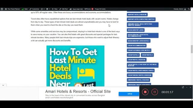 Last Minute Hotel Deals смотреть онлайн
