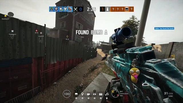 Бандит трикает на EZ | Rainbow Six Siege смотреть онлайн
