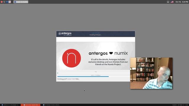 Antergos Cinnamon First Impression Install & Review смотреть онлайн