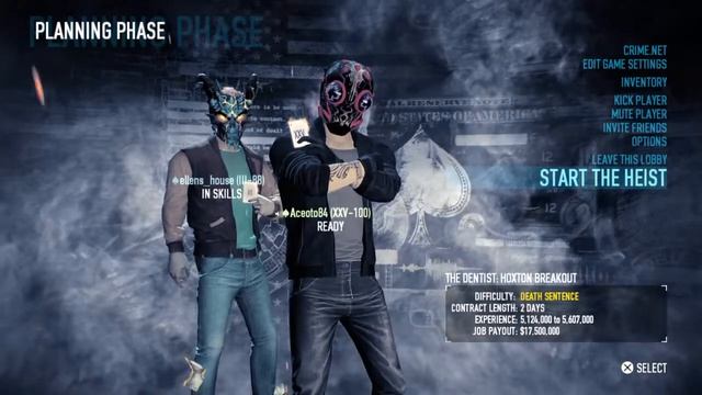 NO Diaperz Allowed Only Infamy Players (Warriors & Wigginz) ..... (PayDay 2 )...Pt 2...(Live Ps4) смотреть онлайн